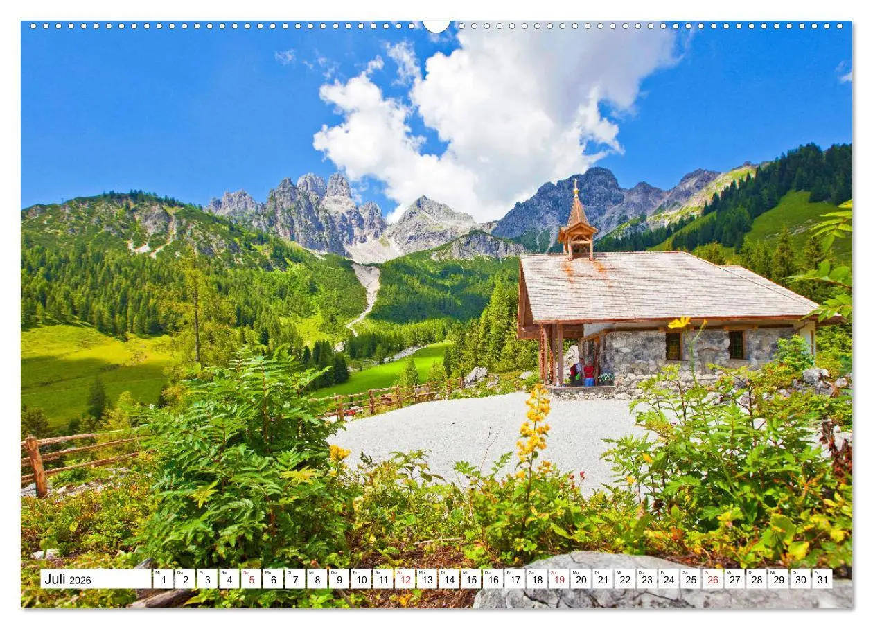 Bild: 9783457735312 | Grüße aus Filzmoos (Wandkalender 2026 DIN A2 quer), CALVENDO...