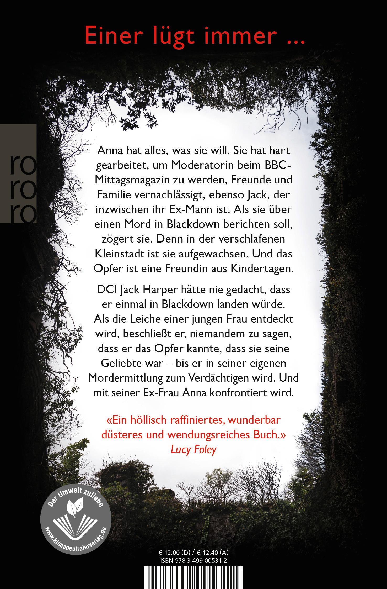 Rückseite: 9783499005312 | Glaube mir | Alice Feeney | Taschenbuch | 395 S. | Deutsch | 2021