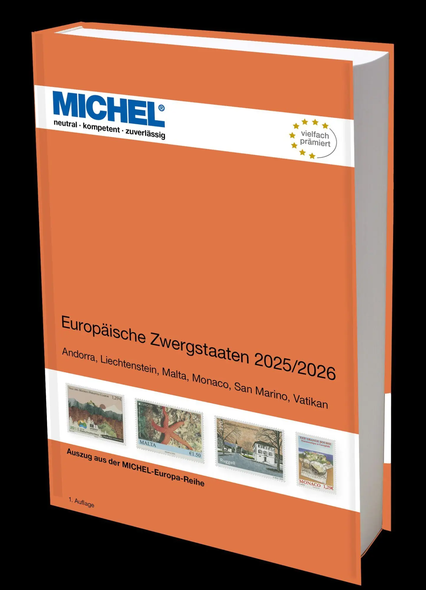 Cover: 9783954025312 | Zwergstaaten Europas 2025/2026 | Michel-Redaktion | Taschenbuch | 2025
