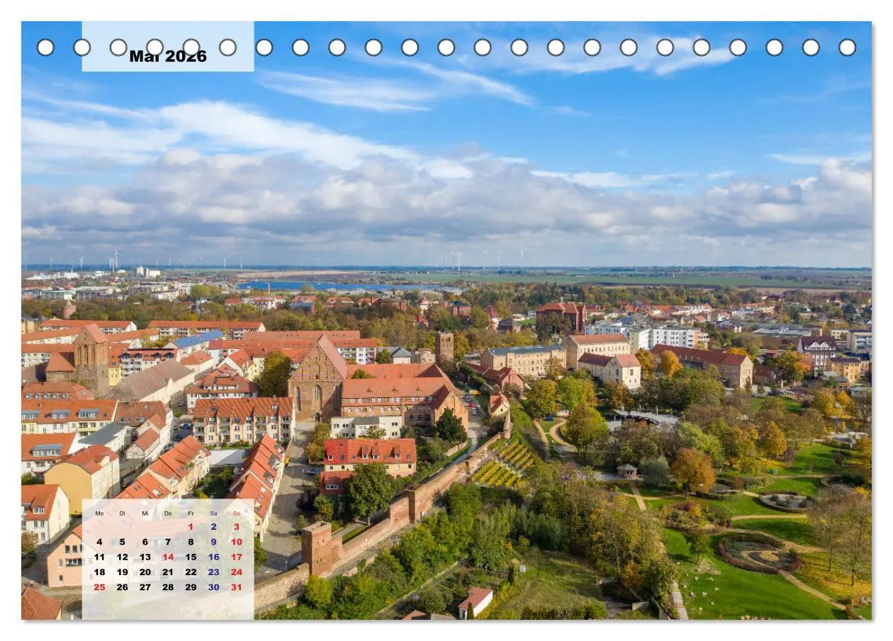 Bild: 9783516055412 | Prenzlau - Stadt im Herzen der Uckermark (Tischkalender 2026 DIN A5...