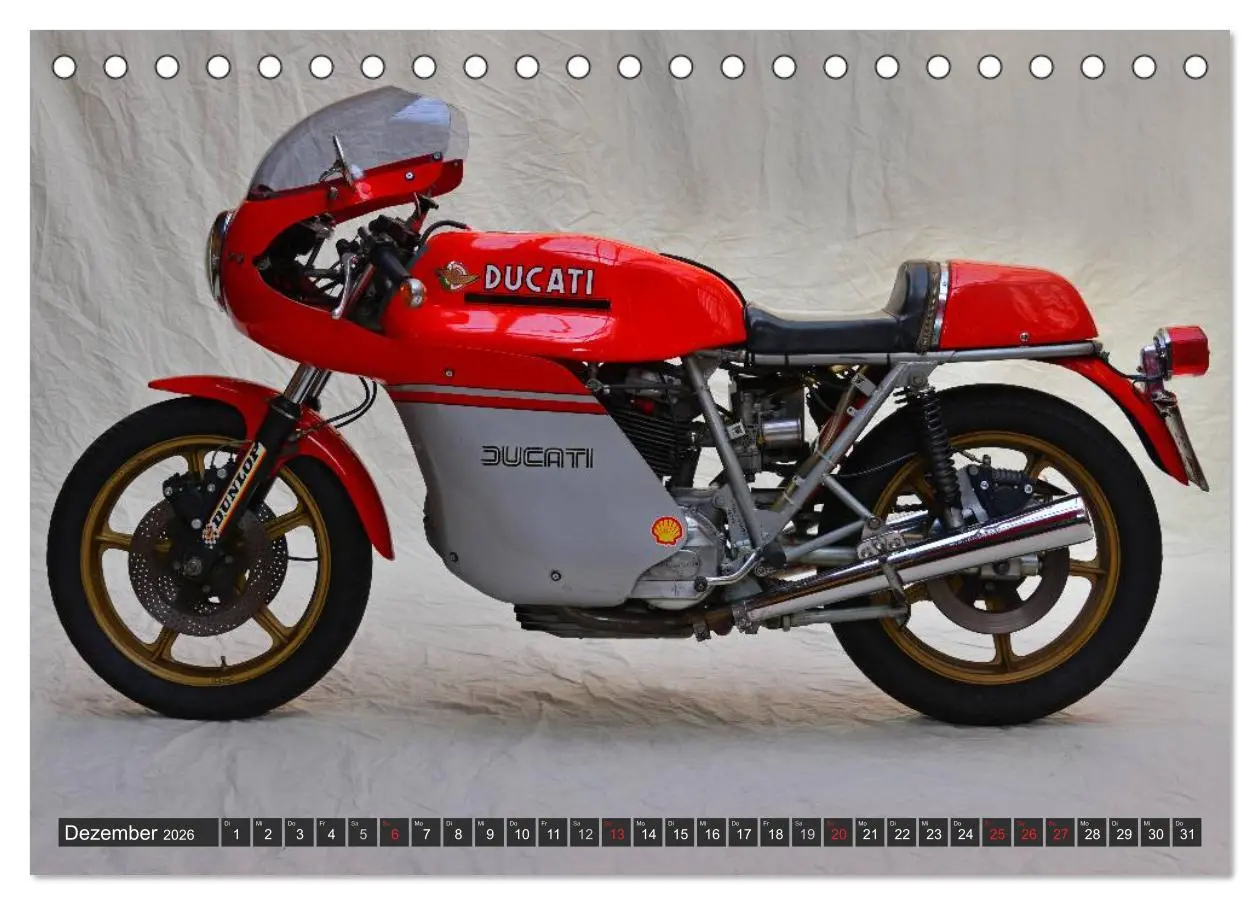Bild: 9783516125412 | Ducati 900 SS (Tischkalender 2026 DIN A5 quer), CALVENDO...