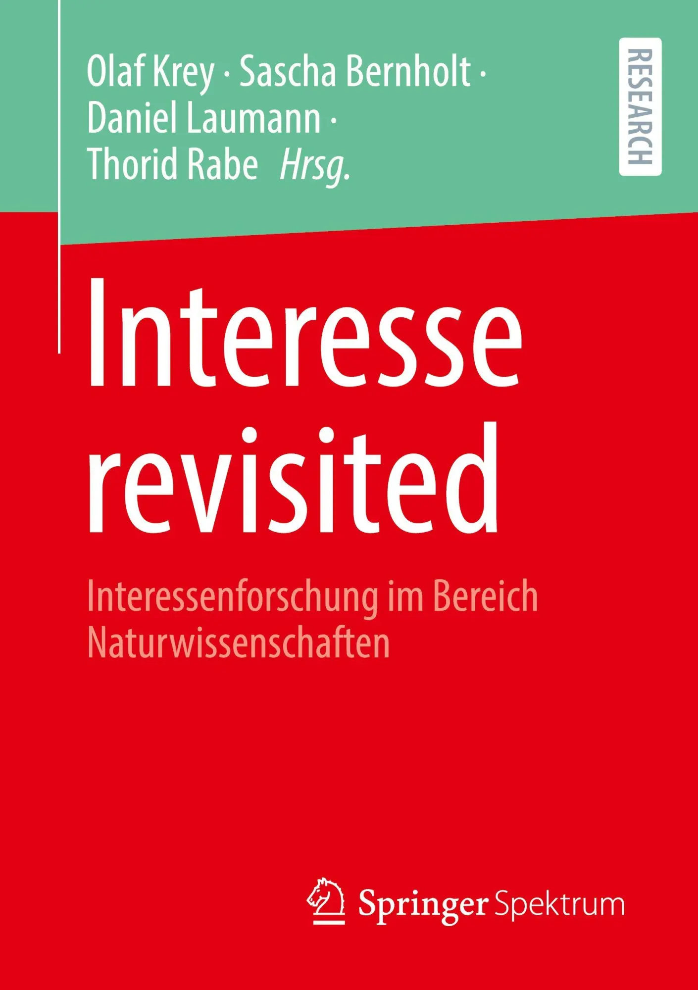 Cover: 9783658485412 | Interesse revisited | Olaf Krey (u. a.) | Taschenbuch | xiv | Deutsch