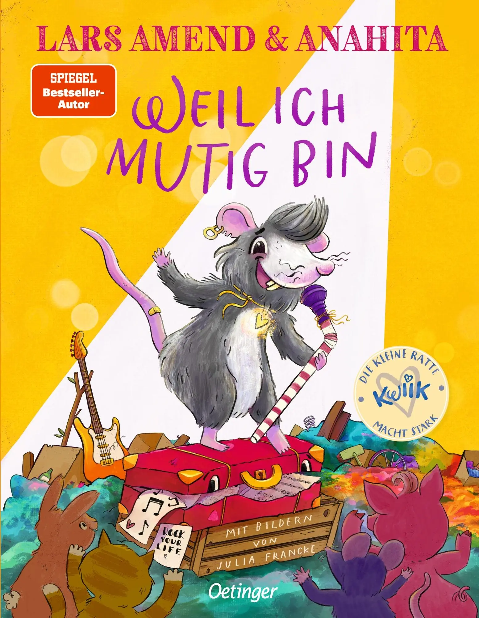 Cover: 9783751205412 | Die kleine Ratte Kwiik macht stark. Weil ich mutig bin | Amend (u. a.)