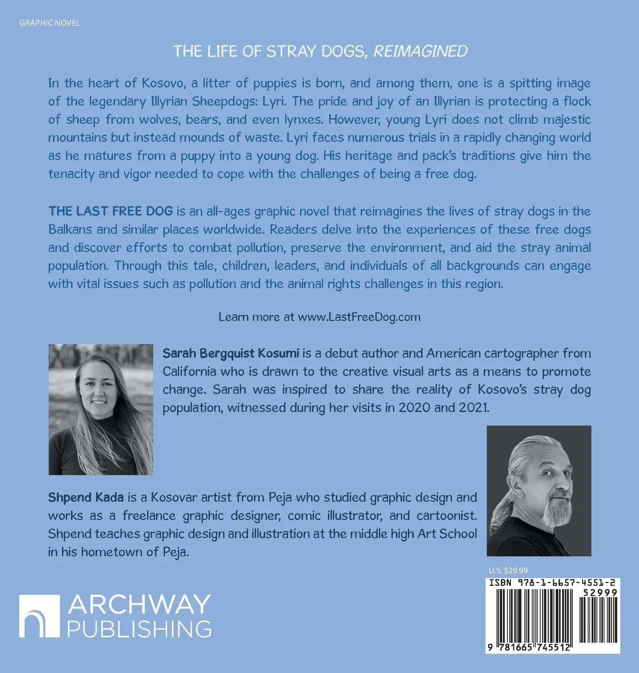 Rückseite: 9781665745512 | The Last Free Dog | Sarah Bergquist Kosumi | Buch | Englisch | 2023