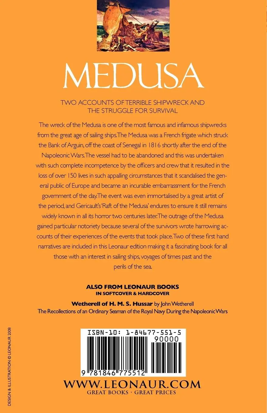 Rückseite: 9781846775512 | Medusa | J. B. Henry Savigny (u. a.) | Taschenbuch | Englisch | 2008