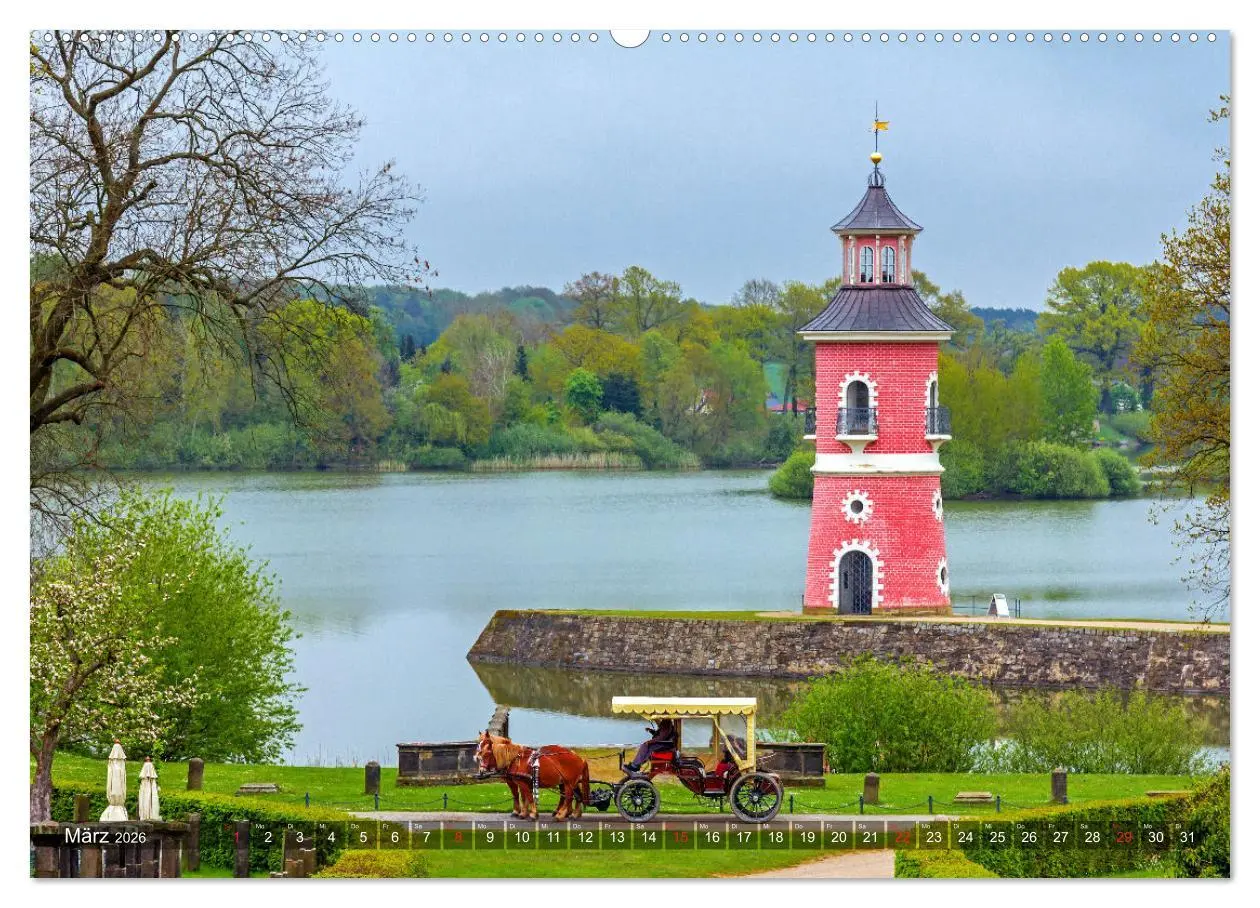 Bild: 9783457955512 | Moritzburg mit Schlossansichten (Wandkalender 2026 DIN A2 quer),...