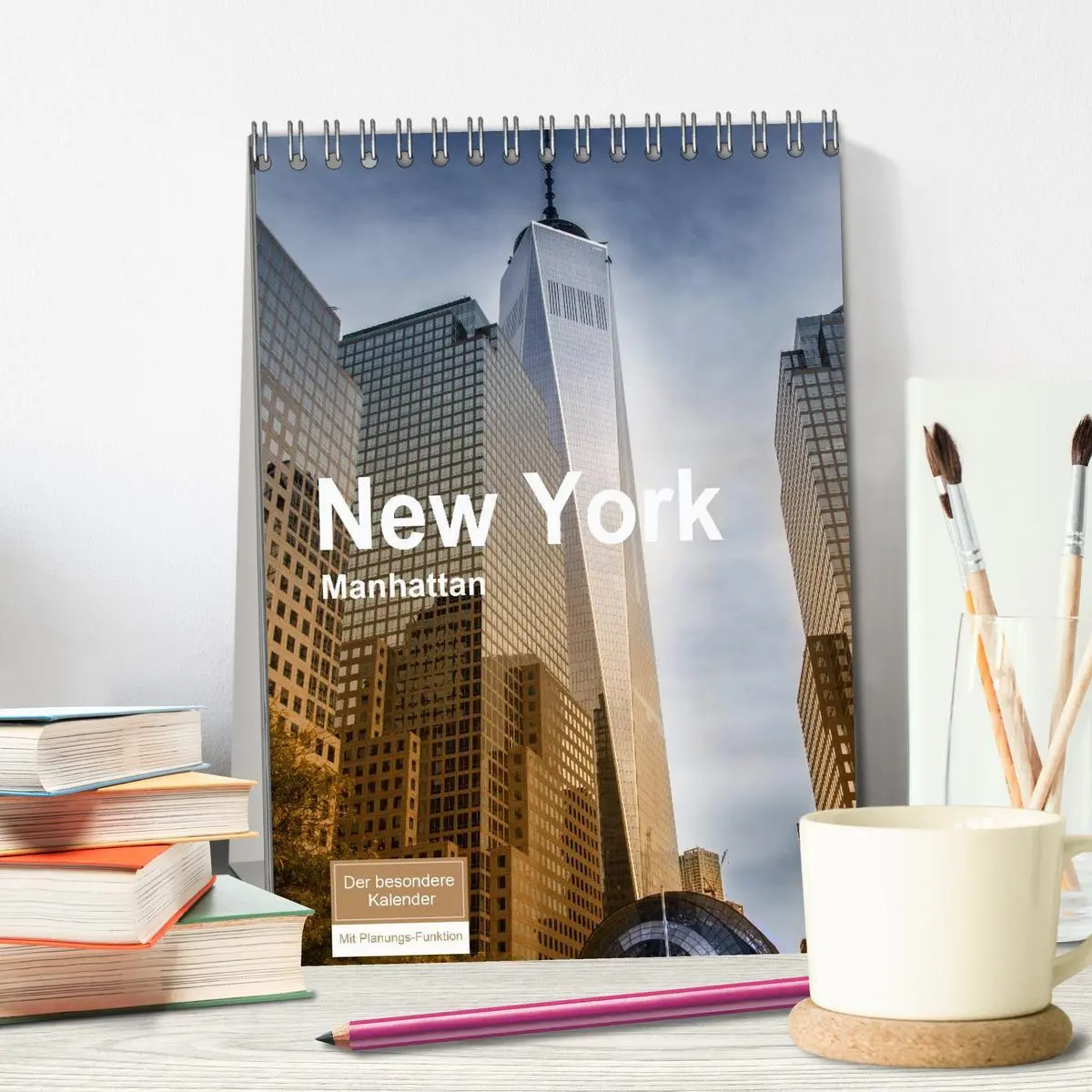 Bild: 9783516425512 | New York - Manhattan (Tischkalender 2026 DIN A5 hoch), CALVENDO...
