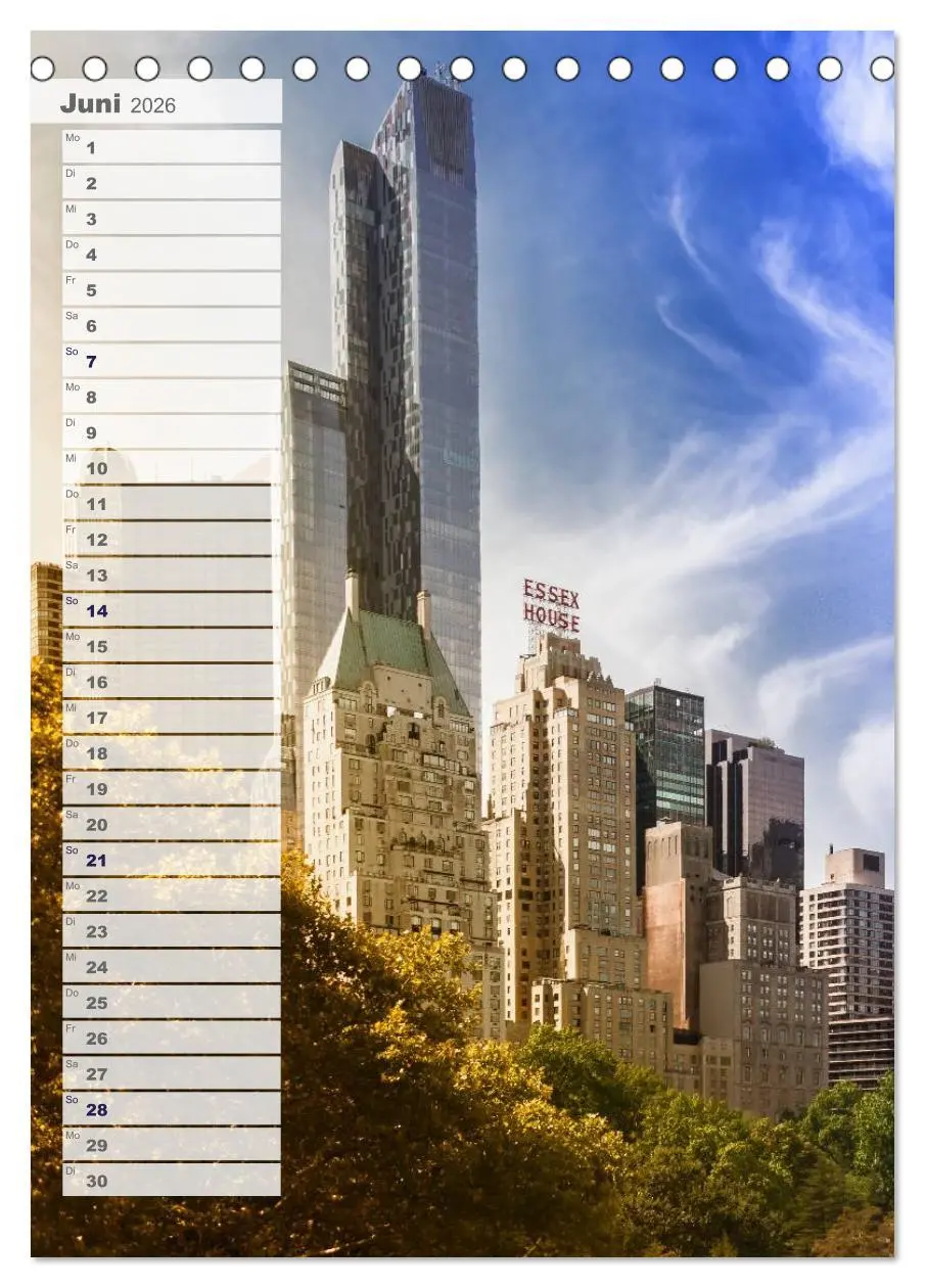 Bild: 9783516425512 | New York - Manhattan (Tischkalender 2026 DIN A5 hoch), CALVENDO...