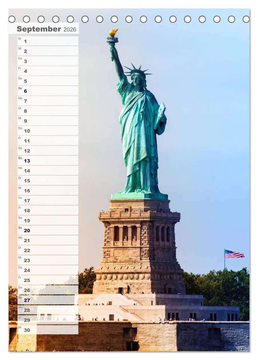 Bild: 9783516425512 | New York - Manhattan (Tischkalender 2026 DIN A5 hoch), CALVENDO...