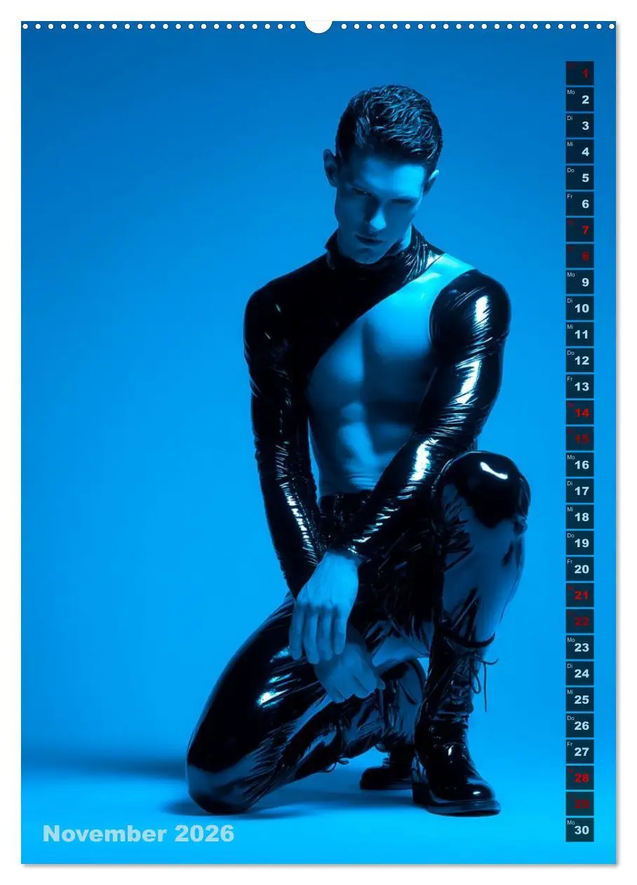 Bild: 9783516595512 | Männer und Latex (hochwertiger Premium Wandkalender 2026 DIN A2...