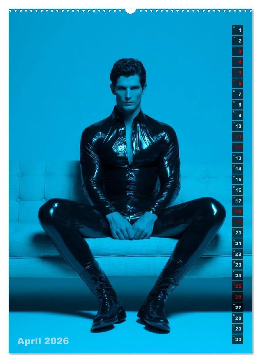 Bild: 9783516595512 | Männer und Latex (hochwertiger Premium Wandkalender 2026 DIN A2...