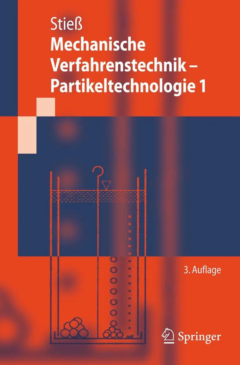 Cover: 9783540325512 | Mechanische Verfahrenstechnik - Partikeltechnologie 1 | Stiess | Buch