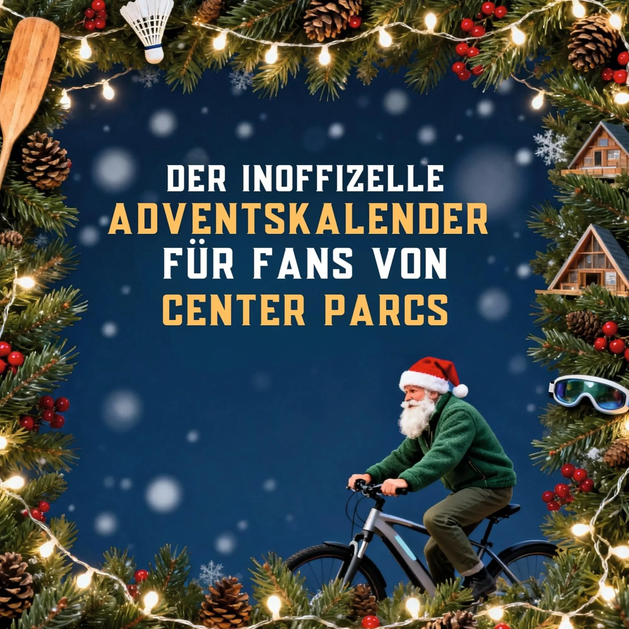Cover: 9783695315512 | Der inoffizielle Adventskalender für Fans von Center Parcs | Krause