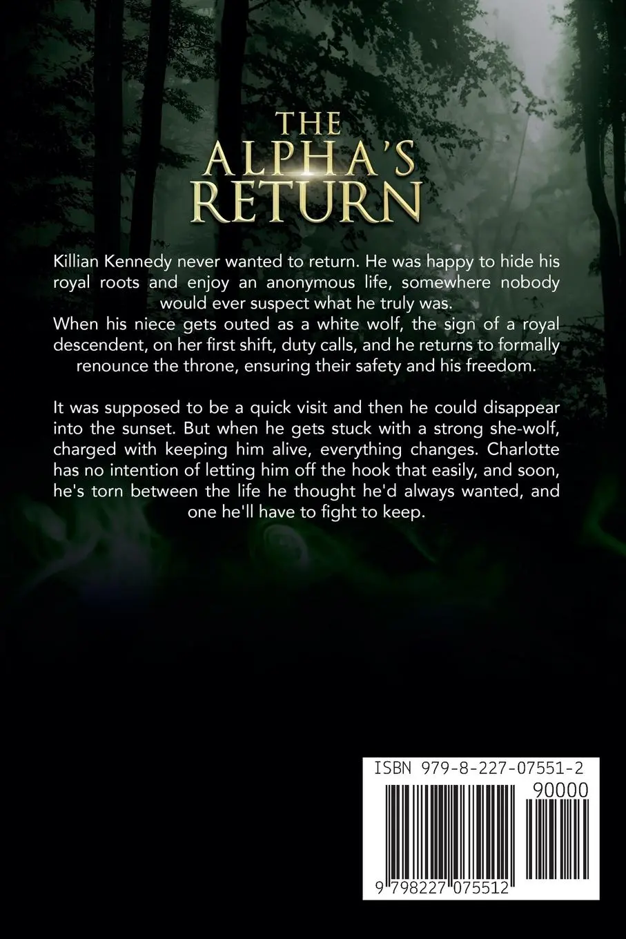 Rückseite: 9798227075512 | The Alpha's Return | Reece Barden | Taschenbuch | Englisch | 2024