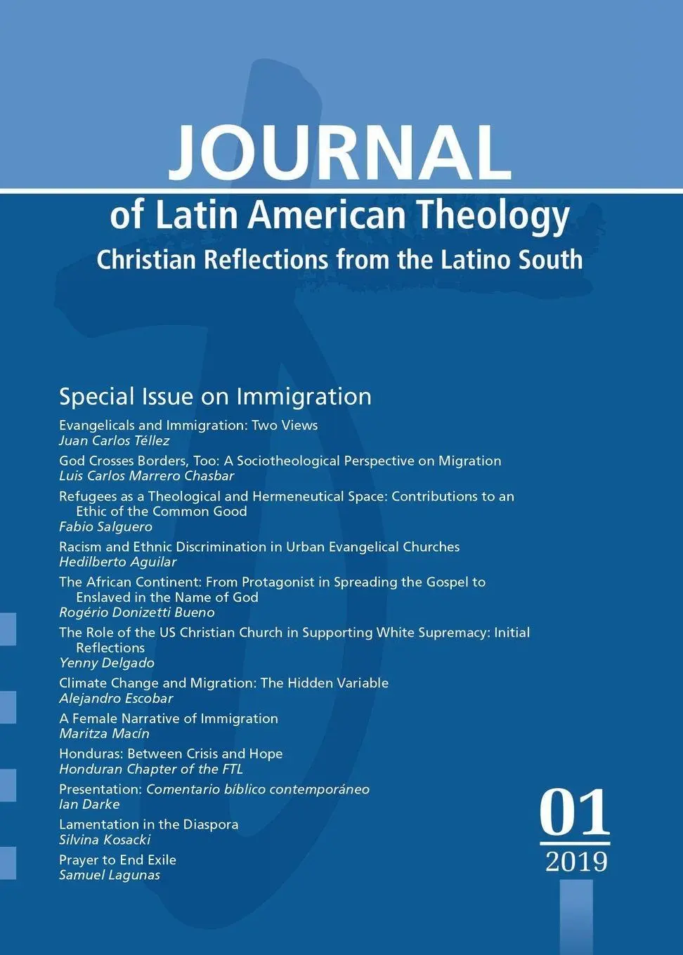 Cover: 9781532695612 | Journal of Latin American Theology, Volume 14, Number 1 | Lindy Scott