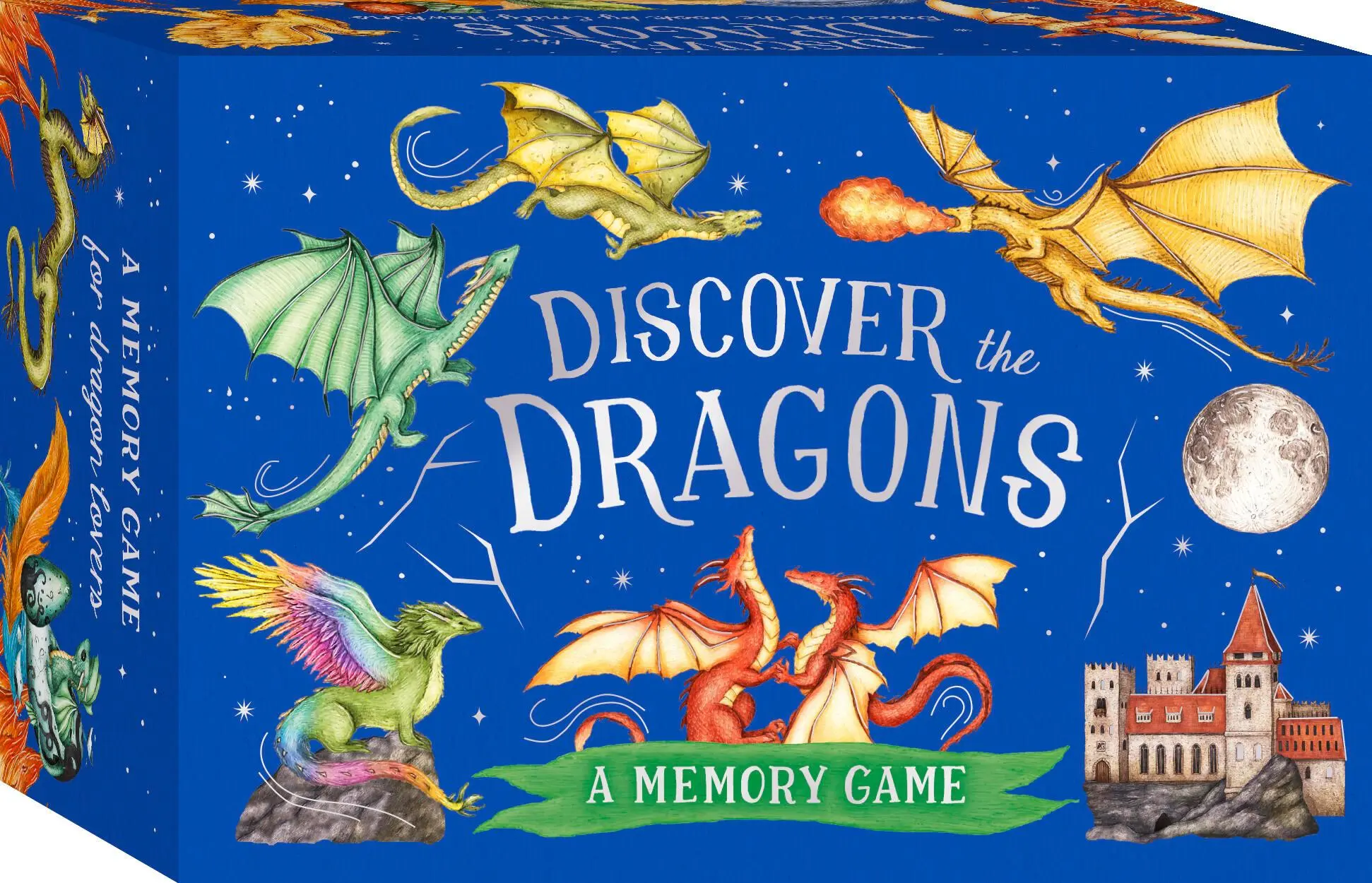 Cover: 9781836005612 | Discover the Dragons | A Memory Game | Emily Hawkins | Englisch | 2025