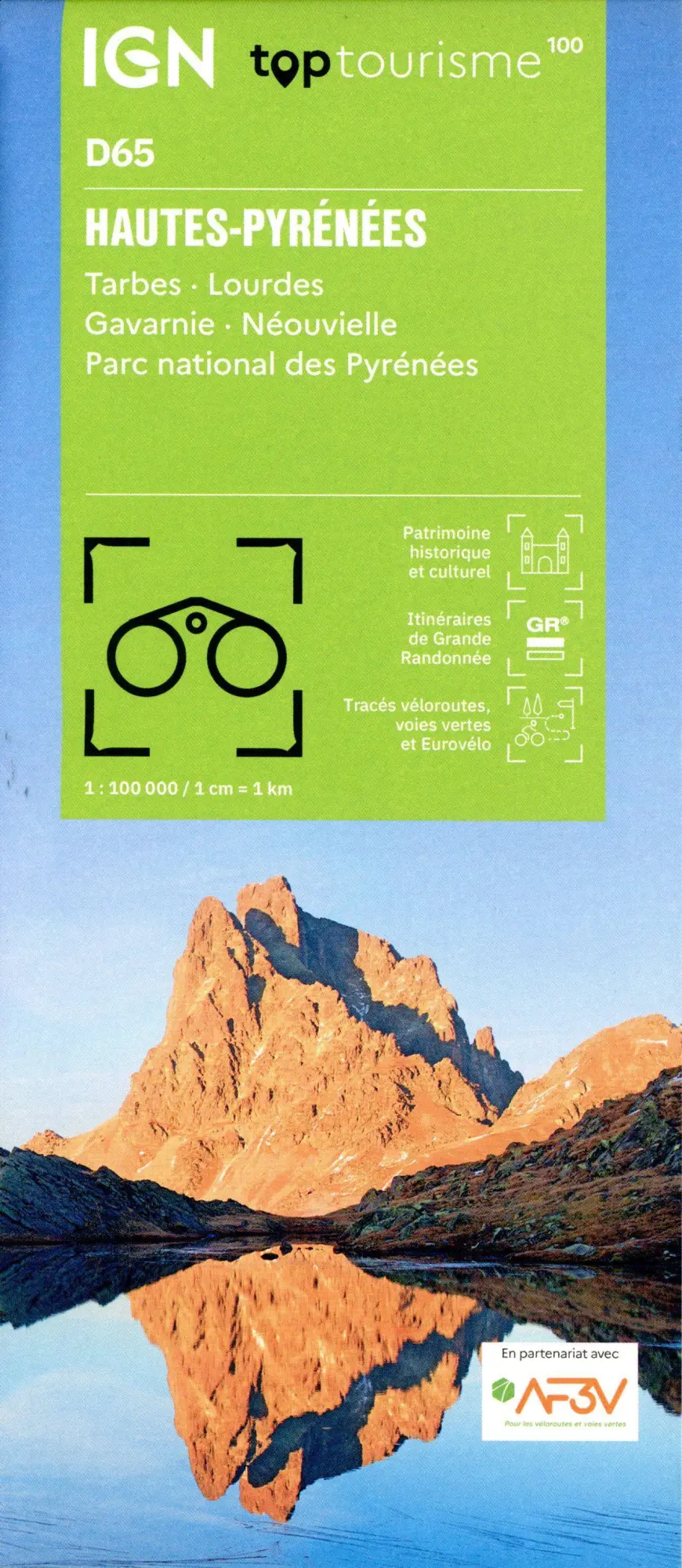 Cover: 9782758555612 | 65 Hautes Pyrénées | 1:100000 | (Land-)Karte | Französisch | 2024