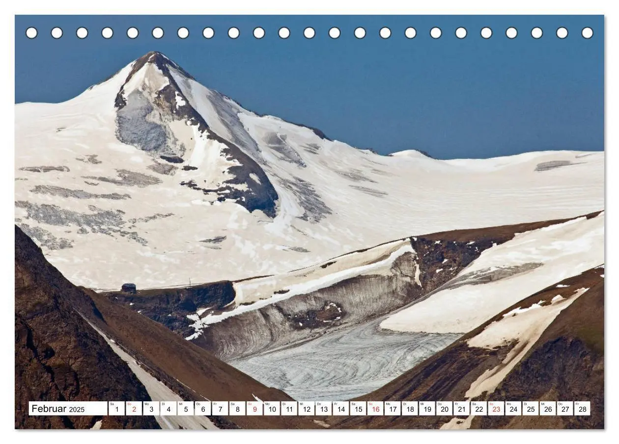 Bild: 9783435165612 | Rund um den Großglockner (Tischkalender 2025 DIN A5 quer), CALVENDO...