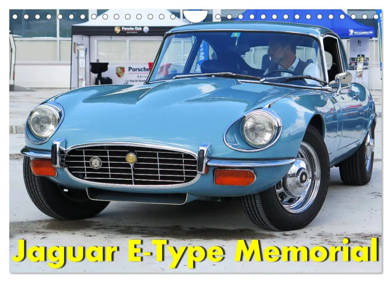Cover: 9783457705612 | Jaguar E-Type Memorial (Wandkalender 2026 DIN A4 quer), CALVENDO...