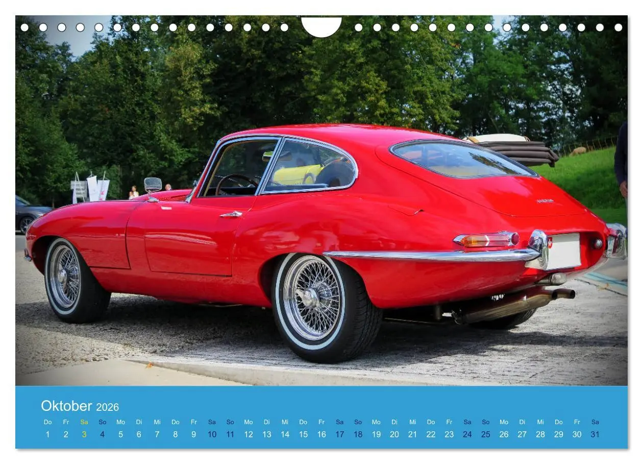 Bild: 9783457705612 | Jaguar E-Type Memorial (Wandkalender 2026 DIN A4 quer), CALVENDO...