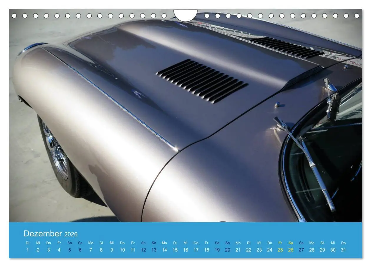 Bild: 9783457705612 | Jaguar E-Type Memorial (Wandkalender 2026 DIN A4 quer), CALVENDO...