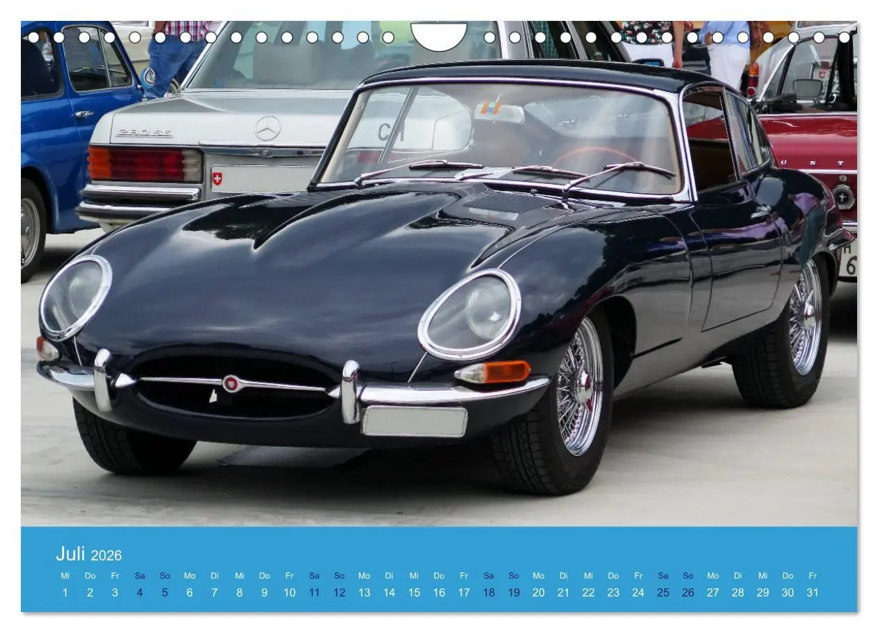 Bild: 9783457705612 | Jaguar E-Type Memorial (Wandkalender 2026 DIN A4 quer), CALVENDO...