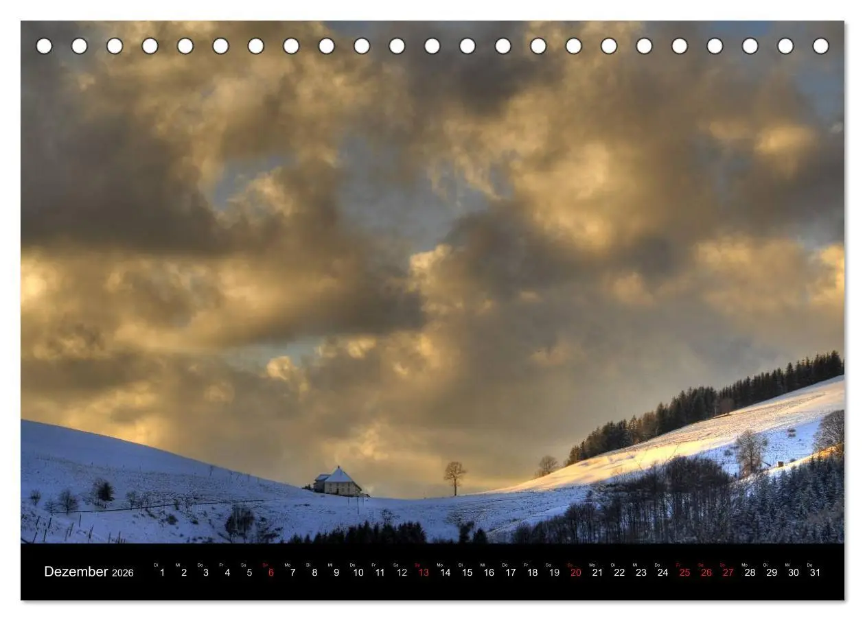 Bild: 9783516105612 | Romantischer Schwarzwald (Tischkalender 2026 DIN A5 quer), CALVENDO...