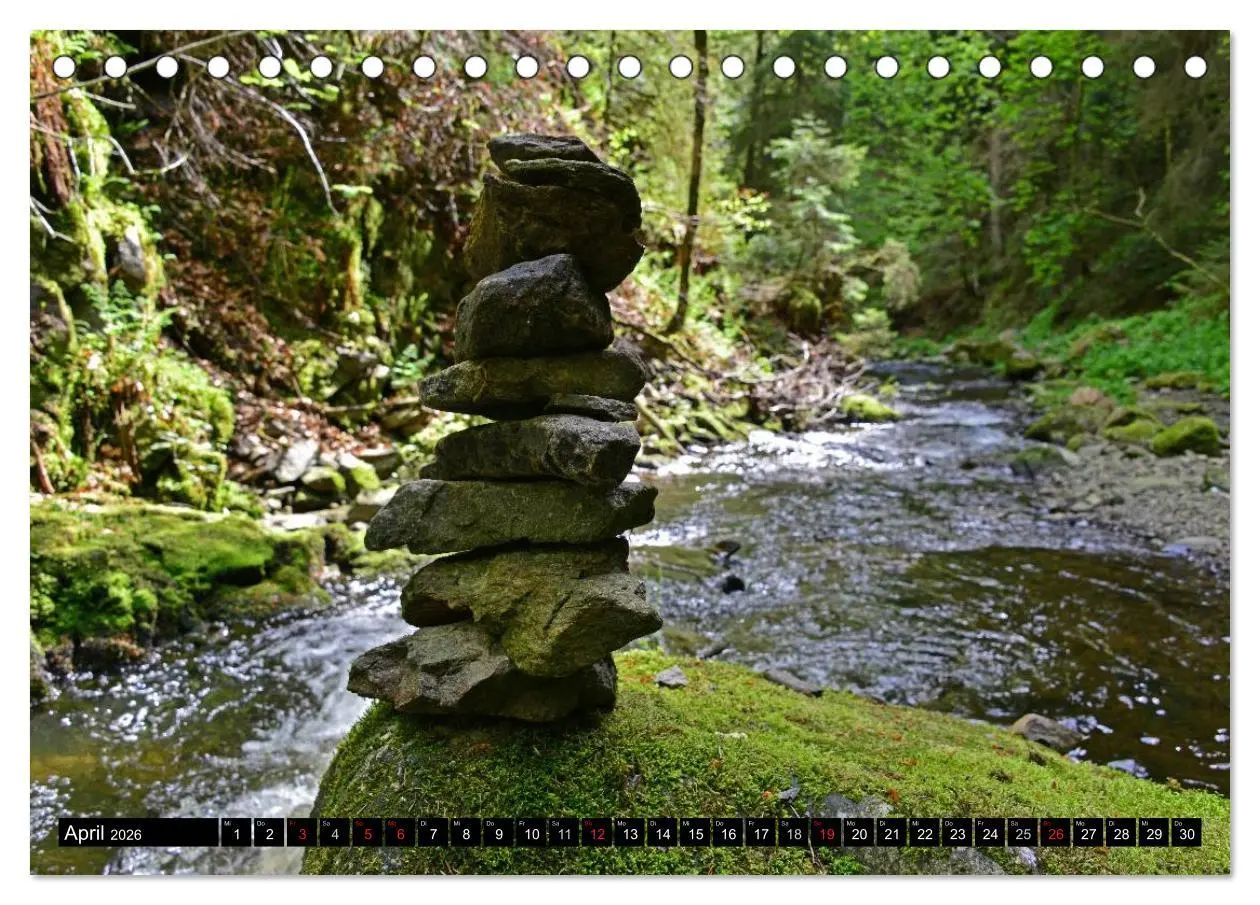 Bild: 9783516105612 | Romantischer Schwarzwald (Tischkalender 2026 DIN A5 quer), CALVENDO...