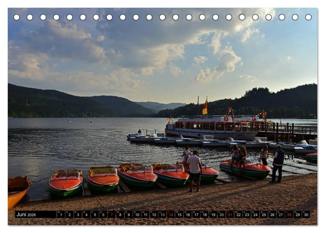Bild: 9783516105612 | Romantischer Schwarzwald (Tischkalender 2026 DIN A5 quer), CALVENDO...