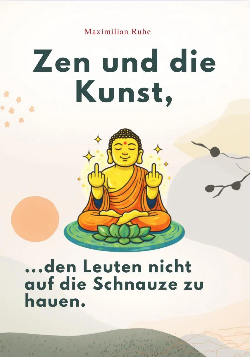Cover: 9791281365612 | ZEN UND DIE KUNST, DEN LEUTEN NICHT AUF DIE SCHNAUZE ZU HAUEN | Ruhe