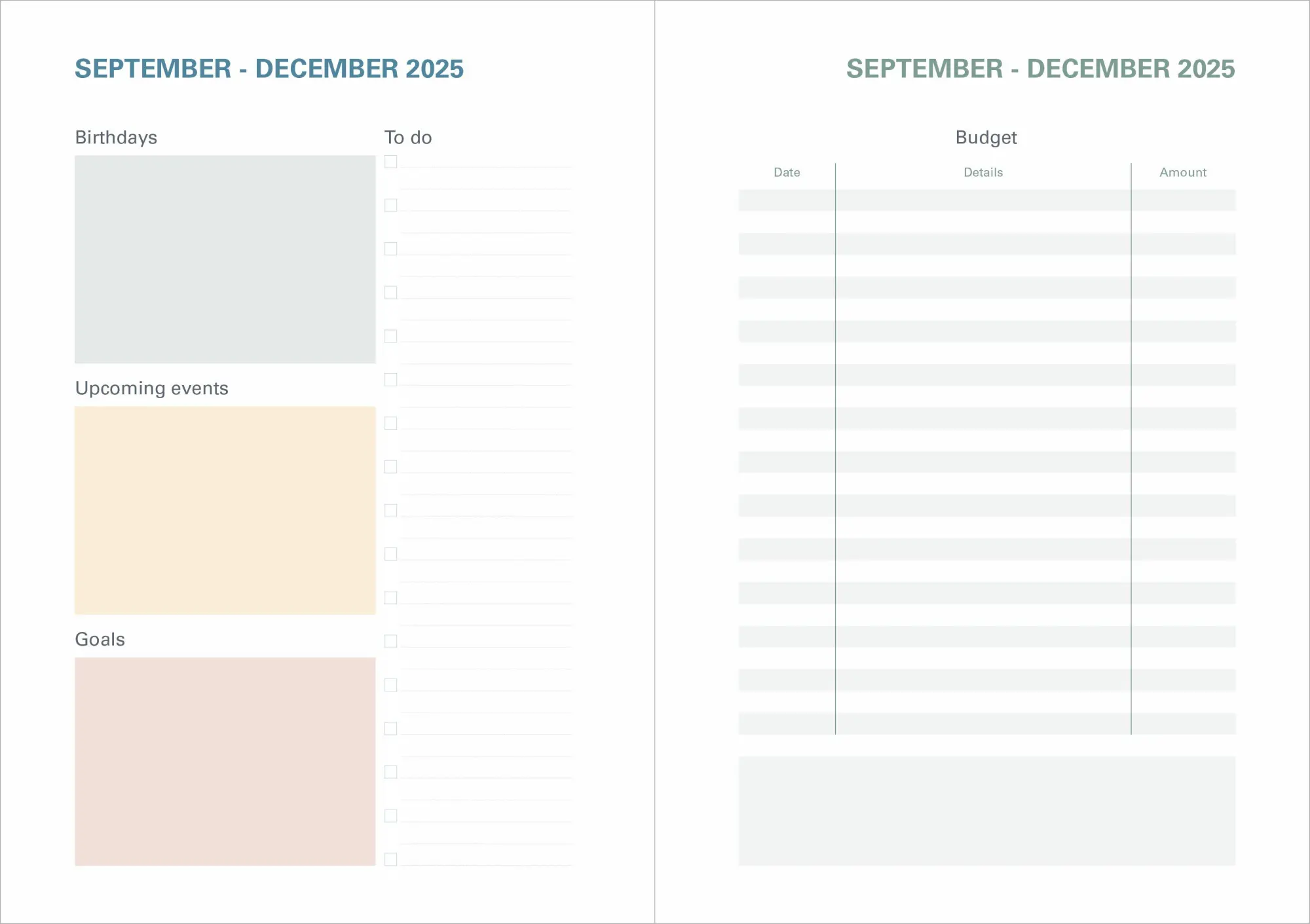 Bild: 3371010535712 | PLAN WEEK 1624 ML Pastel rosa El 2027 | Kalender im Schreibtischformat