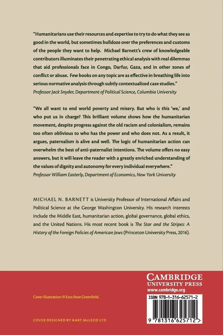 Rückseite: 9781316625712 | Paternalism Beyond Borders | Michael N. Barnett | Taschenbuch | 2017