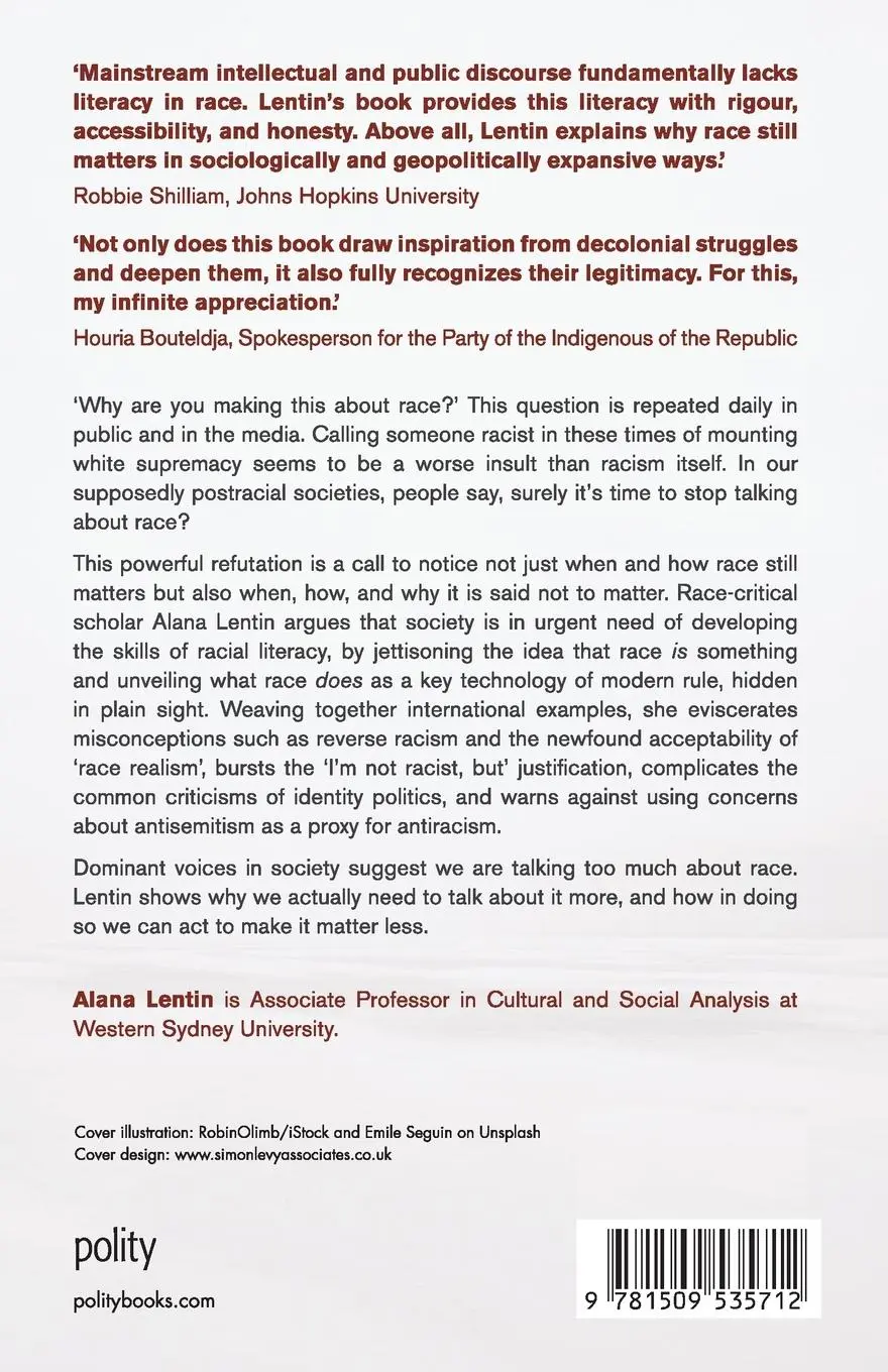Rückseite: 9781509535712 | Why Race Still Matters | Alana Lentin | Taschenbuch | 184 S. | 2020