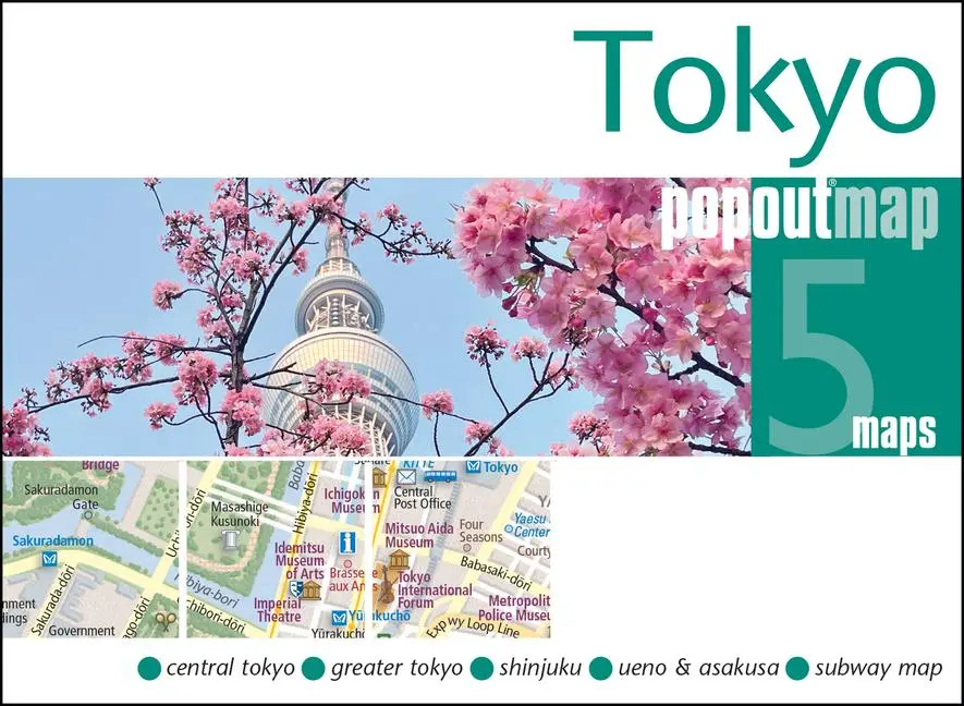 Cover: 9781914515712 | Tokyo Double | Popout Citymap | (Land-)Karte | Popout Map | Englisch