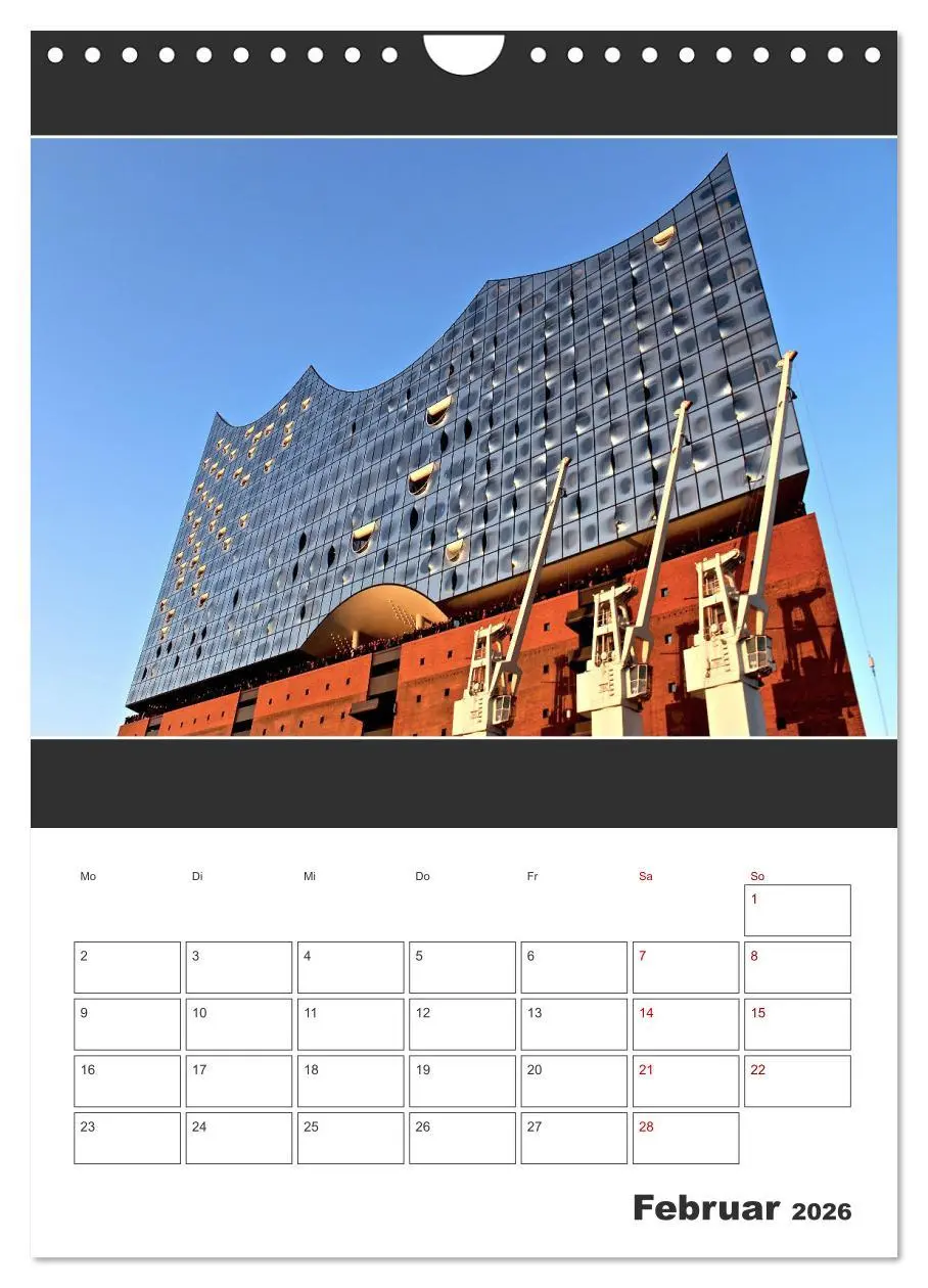 Bild: 9783516405712 | Spitze! Elbphilharmonie Hamburg 2026 (Wandkalender 2026 DIN A4...