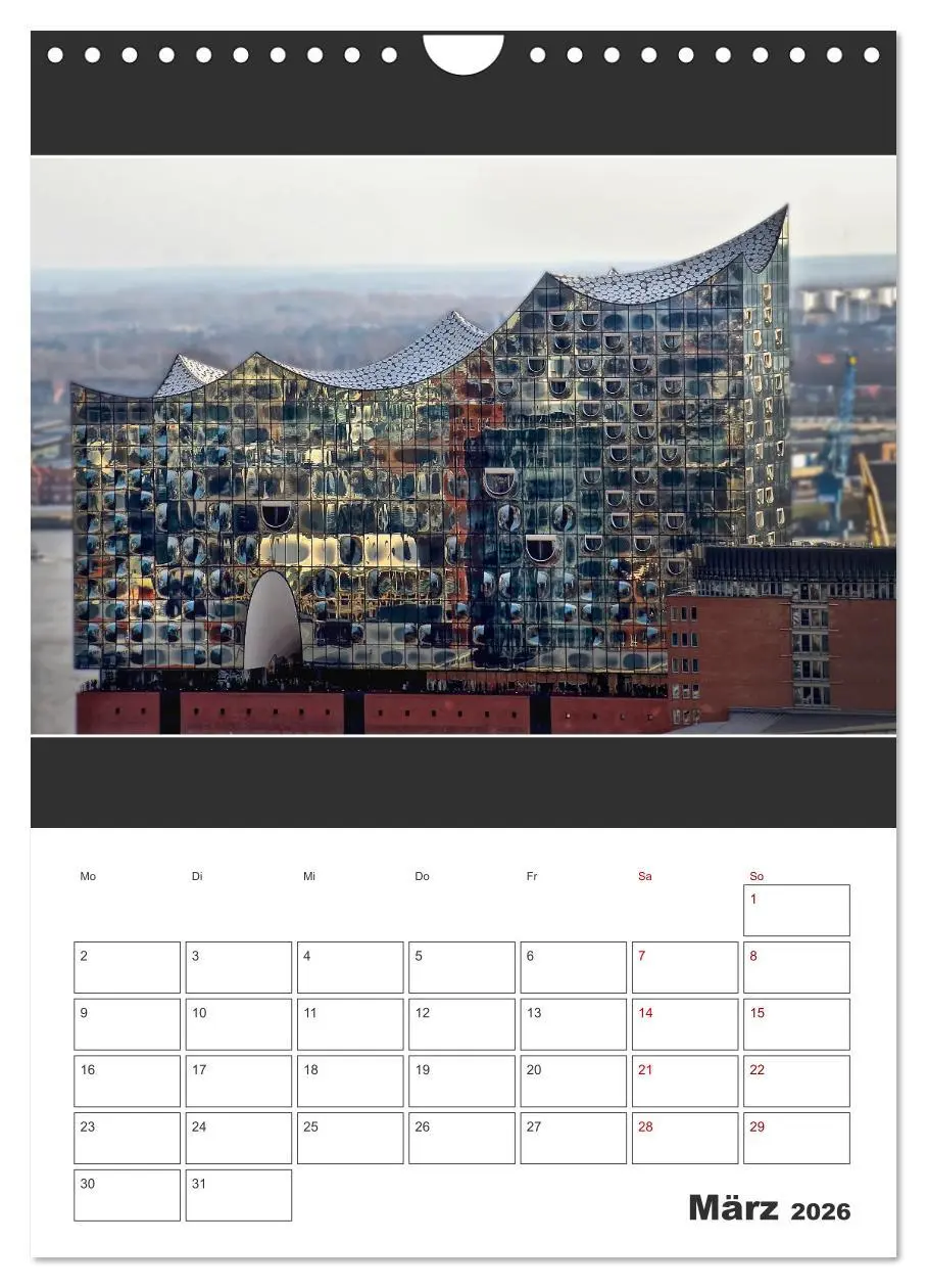 Bild: 9783516405712 | Spitze! Elbphilharmonie Hamburg 2026 (Wandkalender 2026 DIN A4...