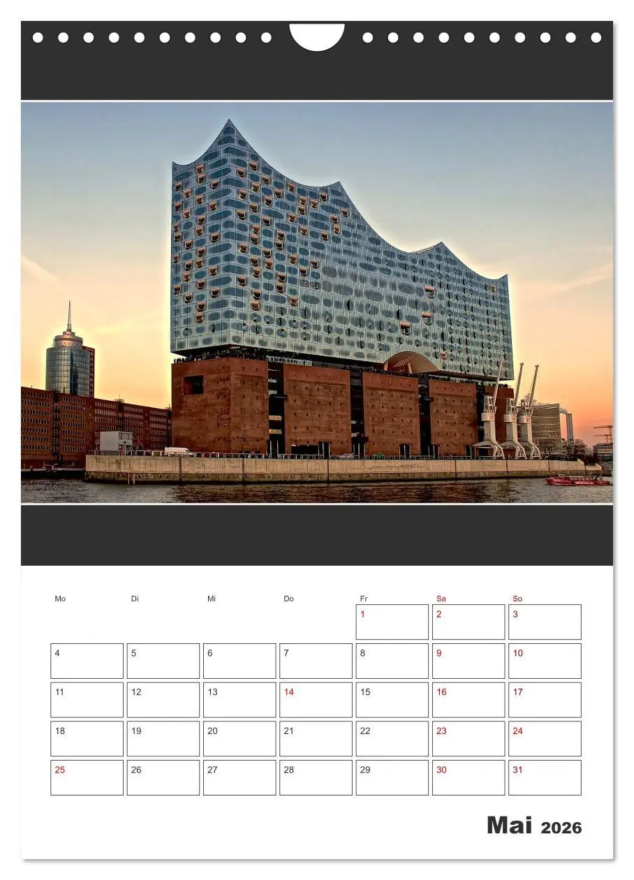 Bild: 9783516405712 | Spitze! Elbphilharmonie Hamburg 2026 (Wandkalender 2026 DIN A4...