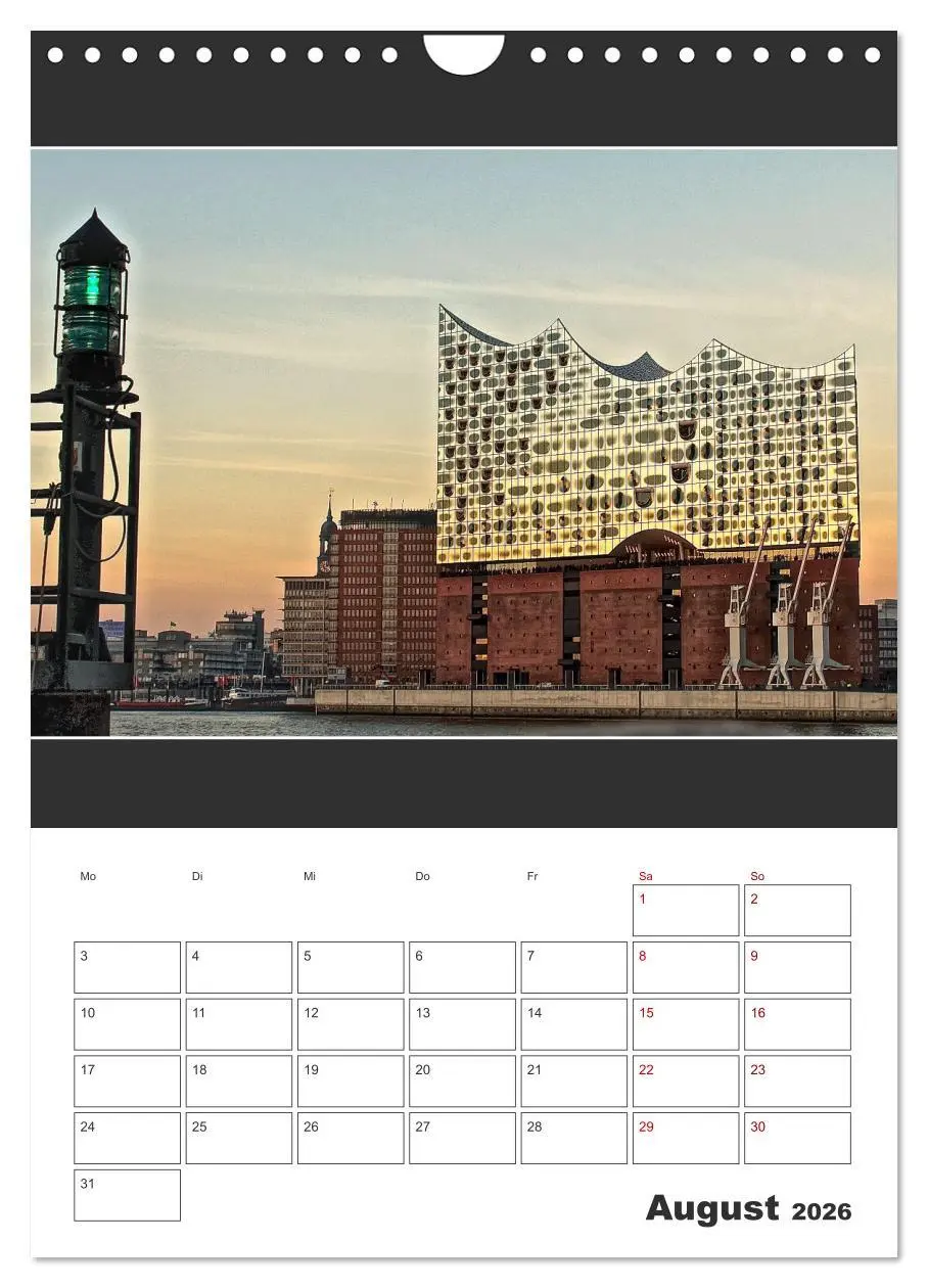 Bild: 9783516405712 | Spitze! Elbphilharmonie Hamburg 2026 (Wandkalender 2026 DIN A4...