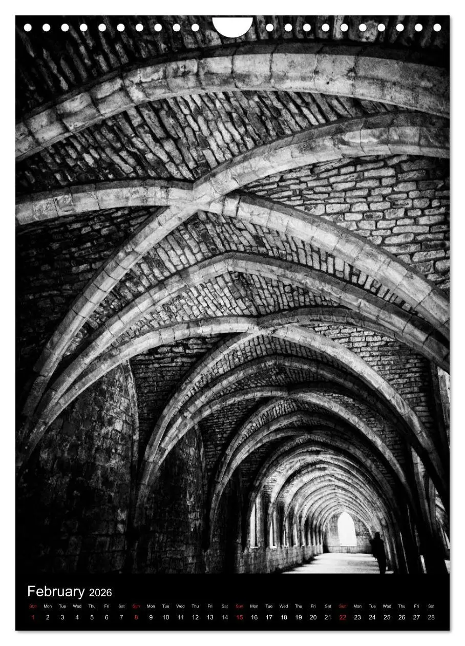 Bild: 9783516575712 | Journeys - Black &amp; White (Wall Calendar 2026 DIN A4 portrait),...