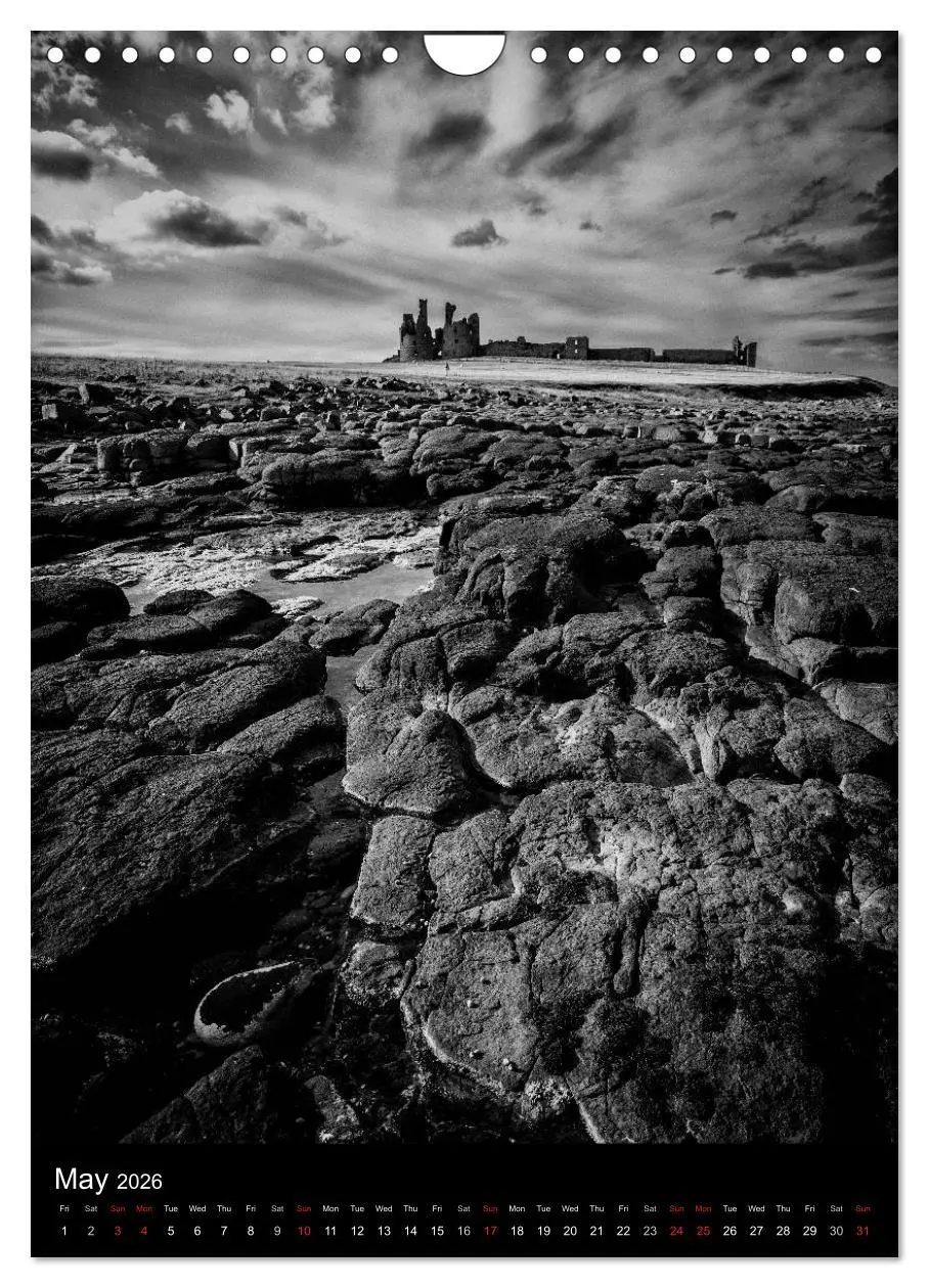 Bild: 9783516575712 | Journeys - Black &amp; White (Wall Calendar 2026 DIN A4 portrait),...