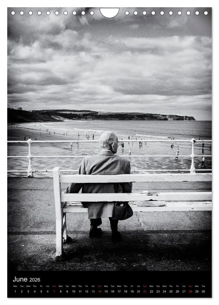 Bild: 9783516575712 | Journeys - Black &amp; White (Wall Calendar 2026 DIN A4 portrait),...