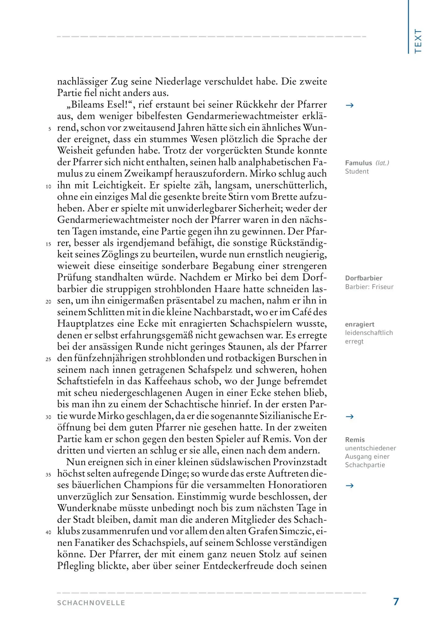 Bild: 9783804425712 | Schachnovelle (Textausgabe) | Stefan Zweig | Taschenbuch | Deutsch