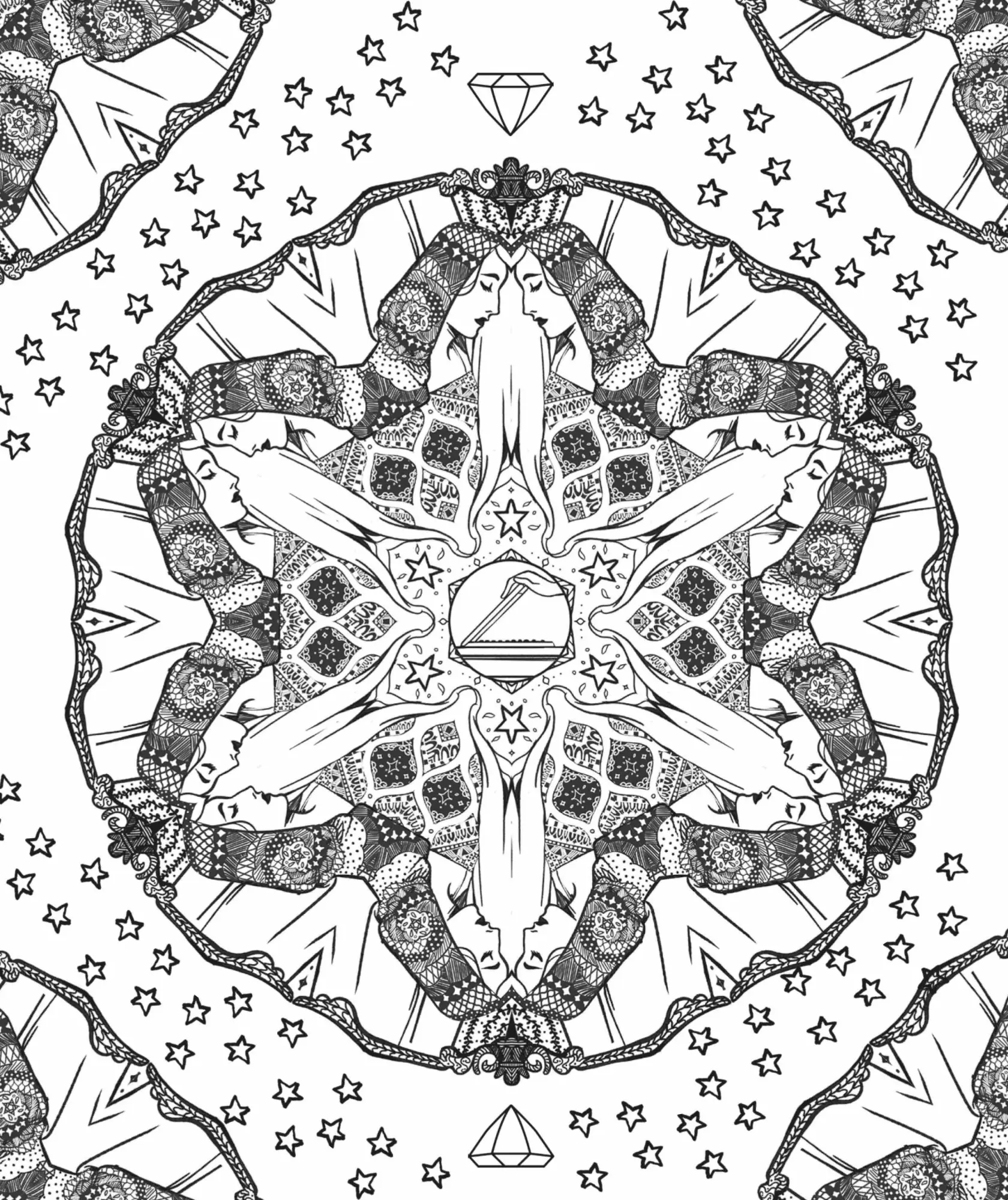 Bild: 9783868265712 | Modern Witch Tarot - Coloring Book | Lisa Sterle | Taschenbuch | 2022