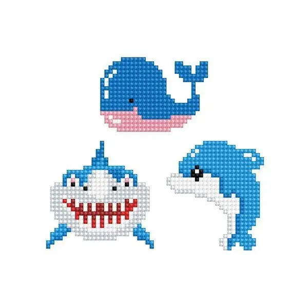 Bild: 4897073245812 | Dotzies by Diamond Dotz Sticker Unterwasserwelt | Kit (Bastelset)