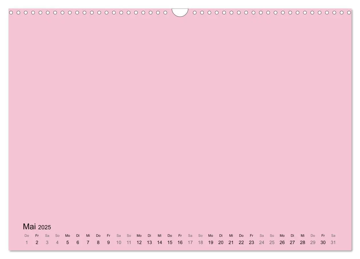 Bild: 9783435215812 | DIY Bastel-Kalender -Warme Pastell Farben- Zum Selbstgestalten...