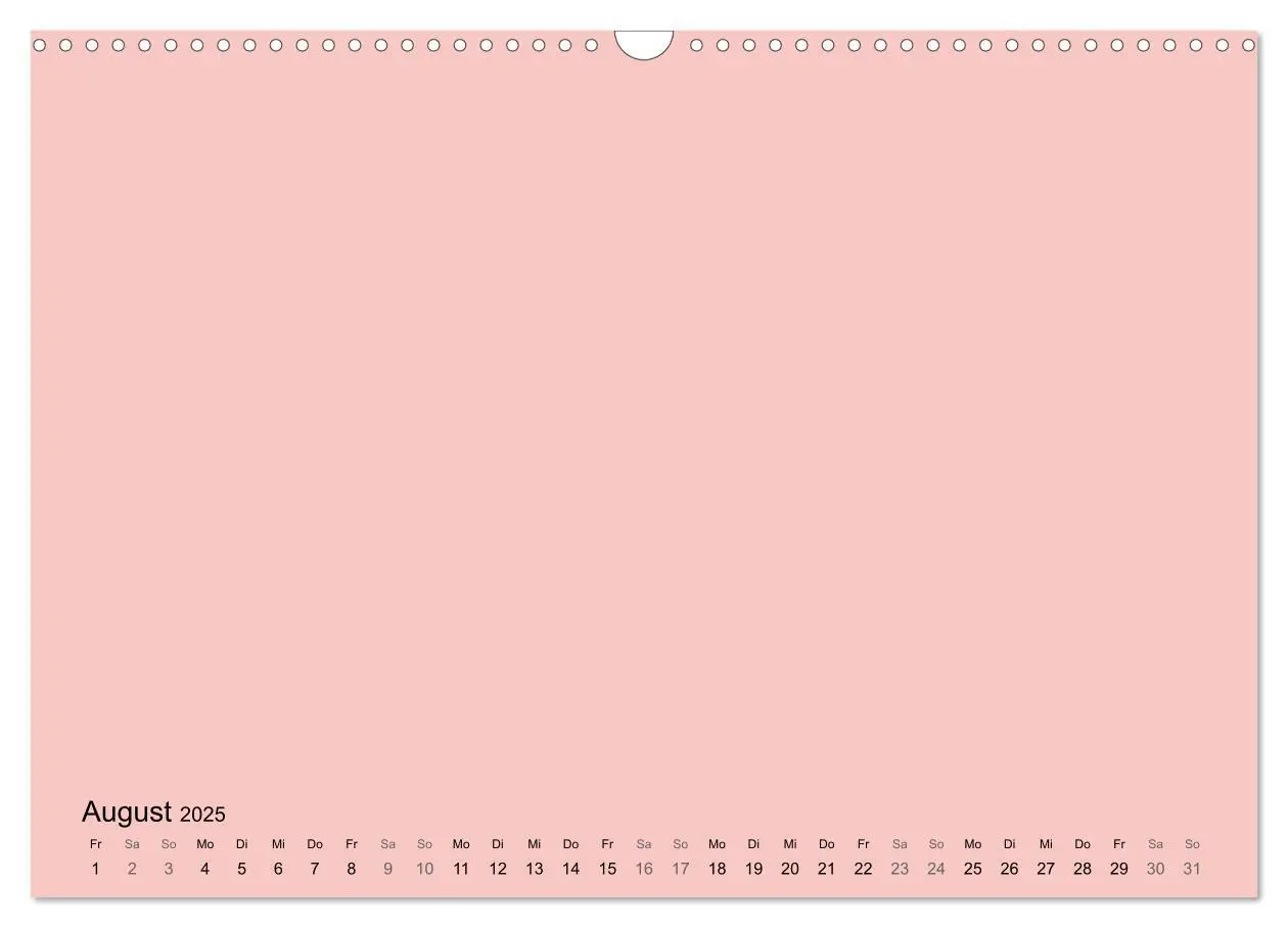 Bild: 9783435215812 | DIY Bastel-Kalender -Warme Pastell Farben- Zum Selbstgestalten...