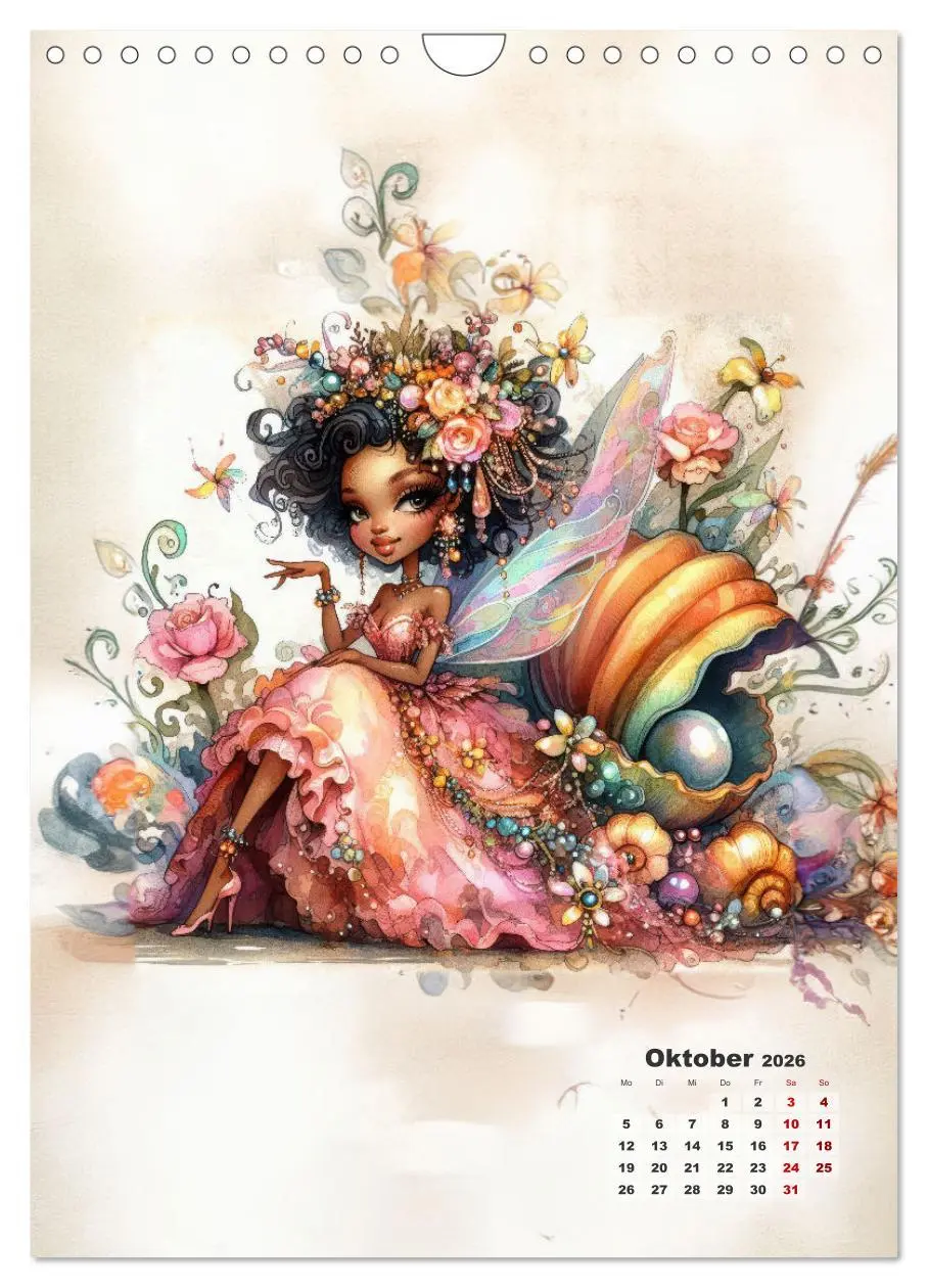 Bild: 9783516255812 | Kleine Feen so zart und fein (Wandkalender 2026 DIN A4 hoch),...
