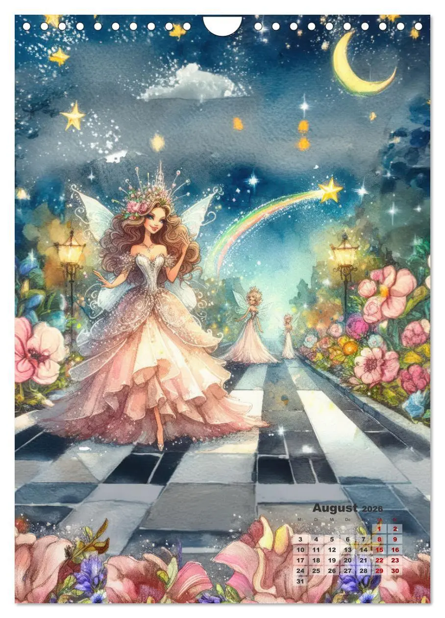 Bild: 9783516255812 | Kleine Feen so zart und fein (Wandkalender 2026 DIN A4 hoch),...