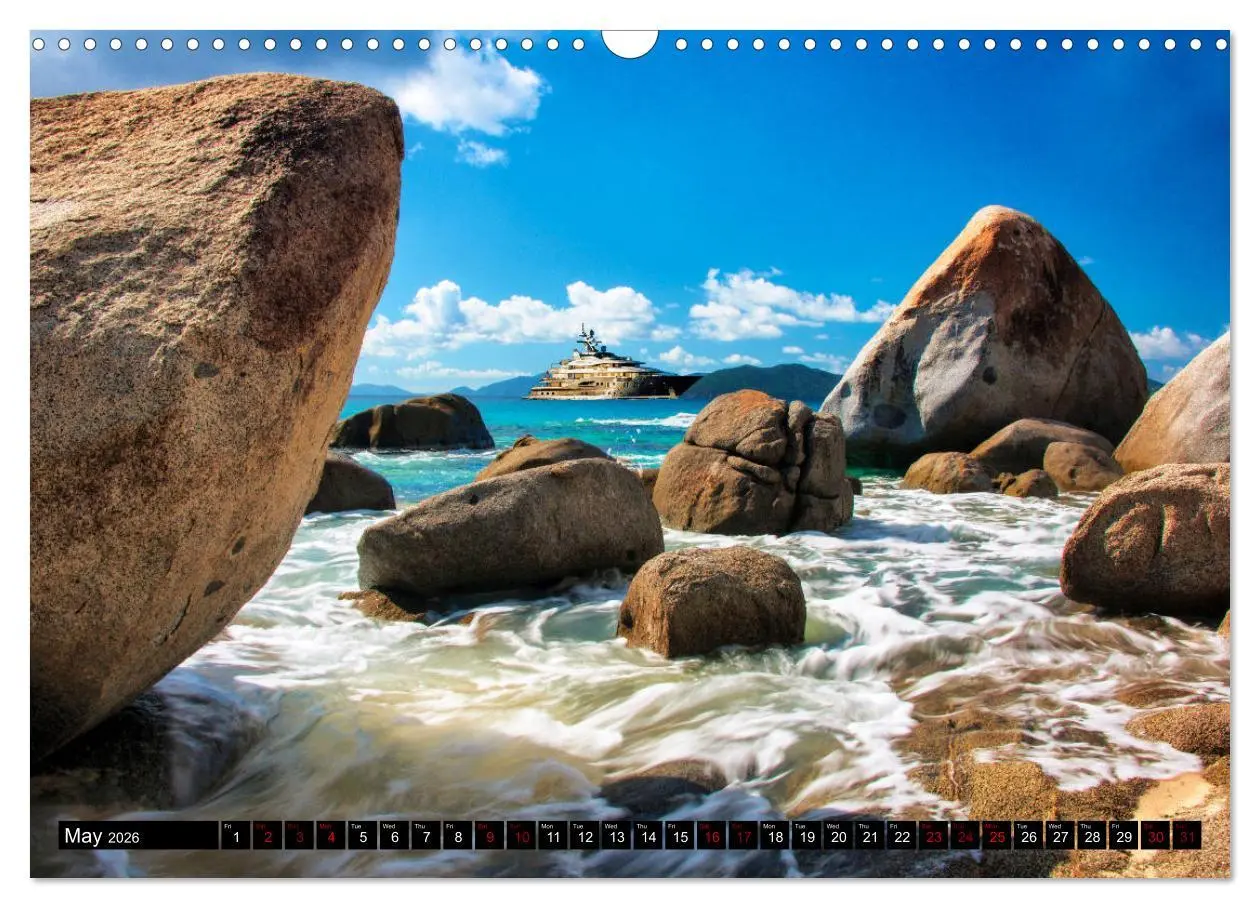 Bild: 9783516565812 | SUPERYACHTS (Wall Calendar 2026 DIN A3 landscape), CALVENDO 12...