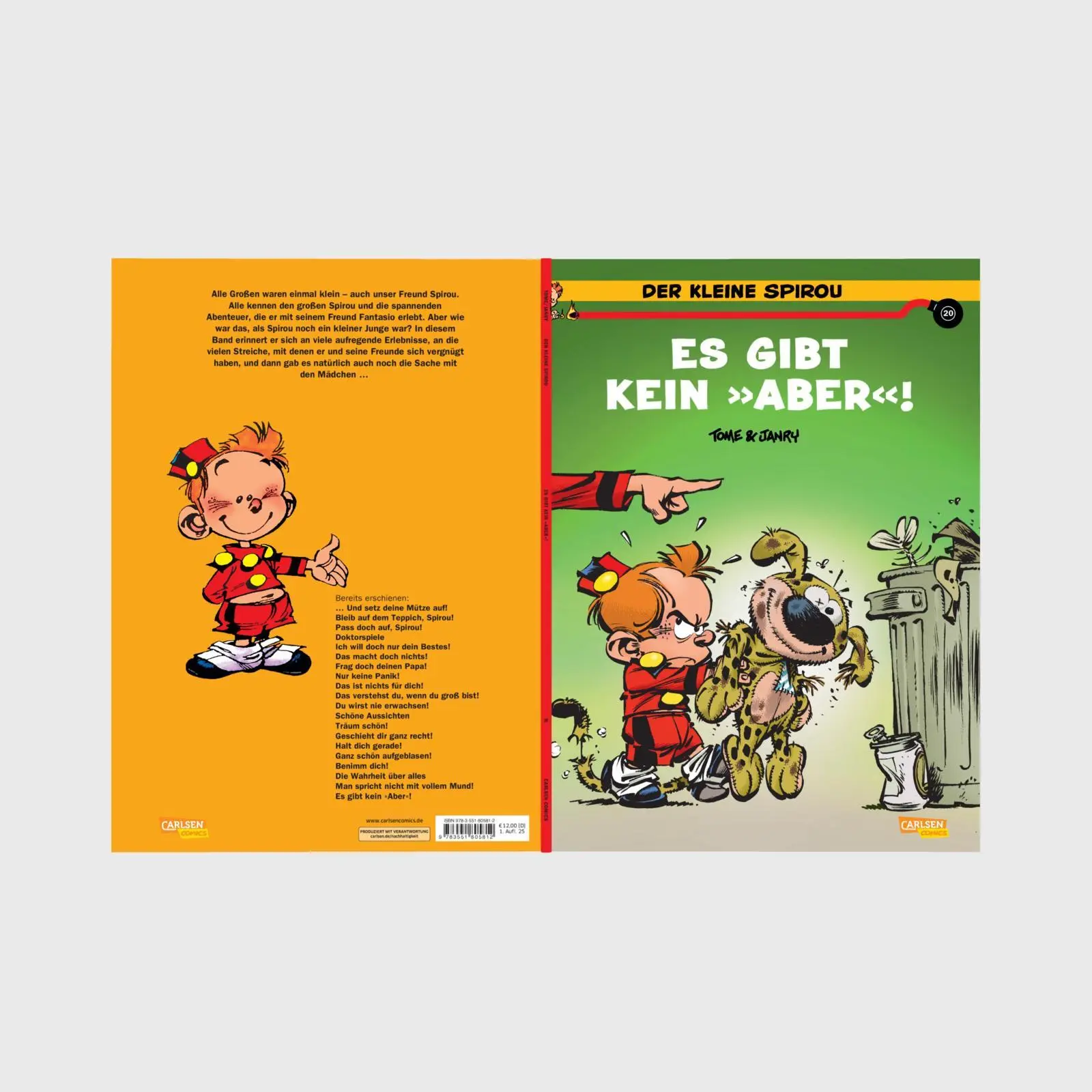 Bild: 9783551805812 | Der kleine Spirou 20: Es gibt kein 'Aber'! | Janry | Taschenbuch